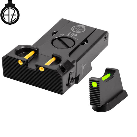 CZ 75B, CZ P-01, CZ 75 SP-01 miras ajustáveis com fibra ótica | tipo B Zendl