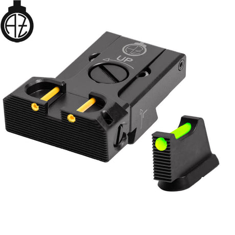 CZ 75B, CZ P-01, CZ 75 SP-01 miras ajustáveis com fibra ótica | tipo B Zendl