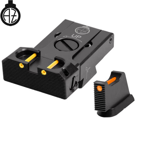CZ 75B, CZ P-01, CZ 75 SP-01 miras ajustáveis com fibra ótica | tipo B Zendl
