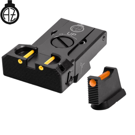 CZ 75B, CZ P-01, CZ 75 SP-01 miras ajustáveis com fibra ótica | tipo B Zendl