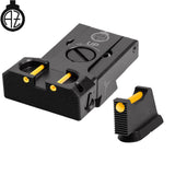 CZ 75B, CZ P-01, CZ 75 SP-01 miras ajustáveis com fibra ótica | tipo B Zendl