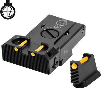 CZ 75B, CZ P-01, CZ 75 SP-01 miras ajustáveis com fibra ótica | tipo B Zendl