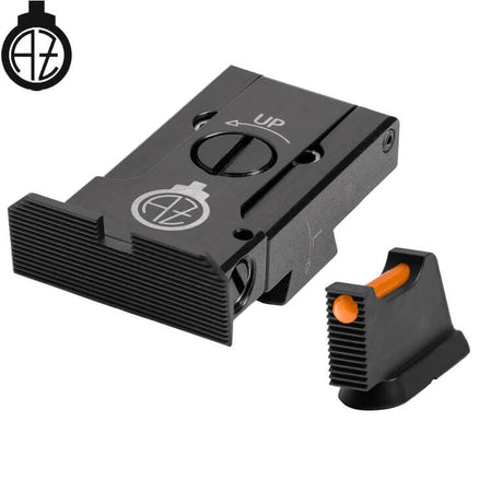 CZ 75B CZ P-01 CZ 75 SP-01 miras ajustáveis com fibra ótica | type