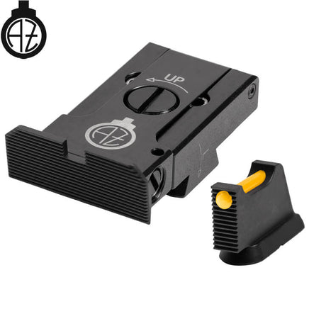 CZ 75B CZ P-01 CZ 75 SP-01 miras ajustáveis com fibra ótica | type