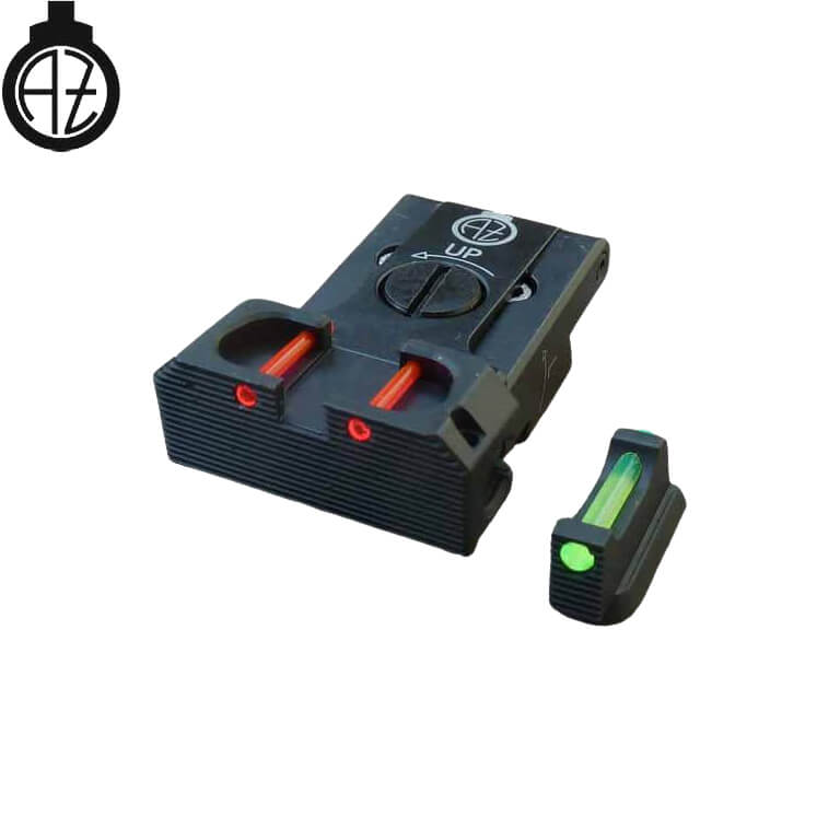 CZ P-10 adjustable sights with fiber optics | type B Zendl