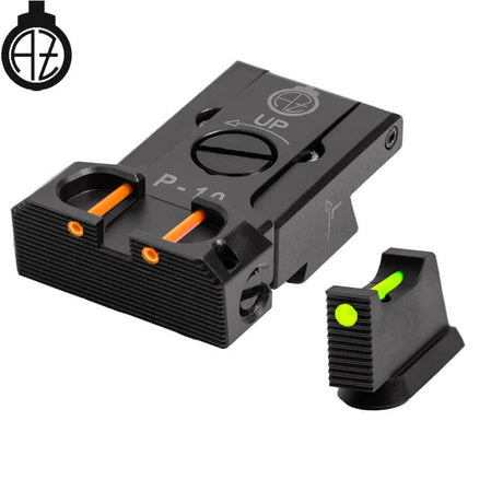 CZ P-10 miras ajustáveis com fibra ótica | tipo B