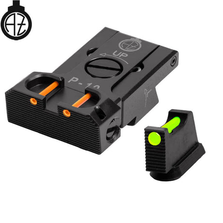 CZ P-10 miras ajustáveis com fibra ótica | tipo B