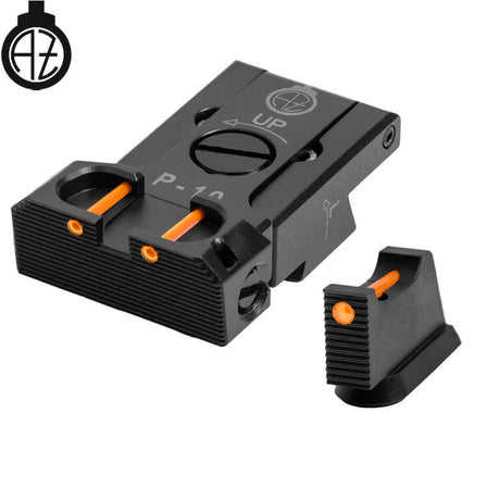 CZ P-10 miras ajustáveis com fibra ótica | tipo B