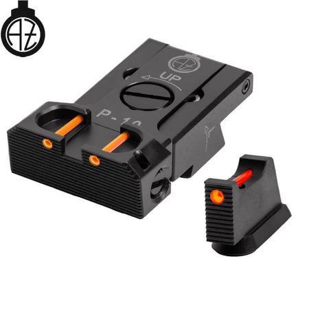 CZ P-10 miras ajustáveis com fibra ótica | tipo B