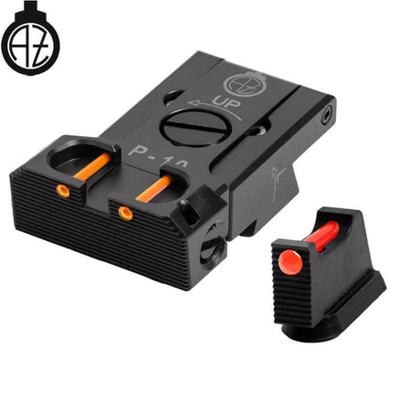 CZ P-10 miras ajustáveis com fibra ótica | tipo B