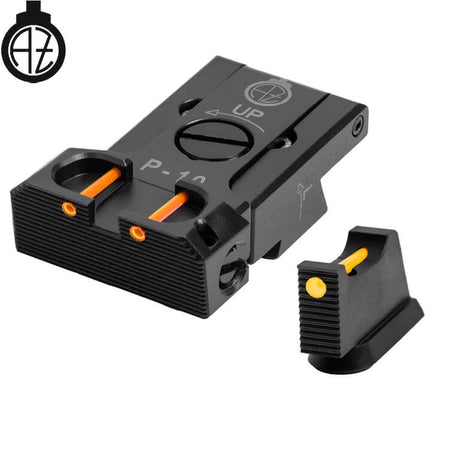 CZ P-10 miras ajustáveis com fibra ótica | tipo B