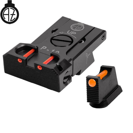 CZ P-10 miras ajustáveis com fibra ótica | tipo B