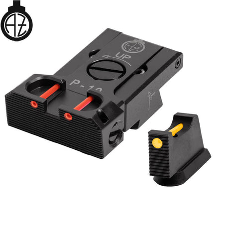 CZ P-10 miras ajustáveis com fibra ótica | tipo B