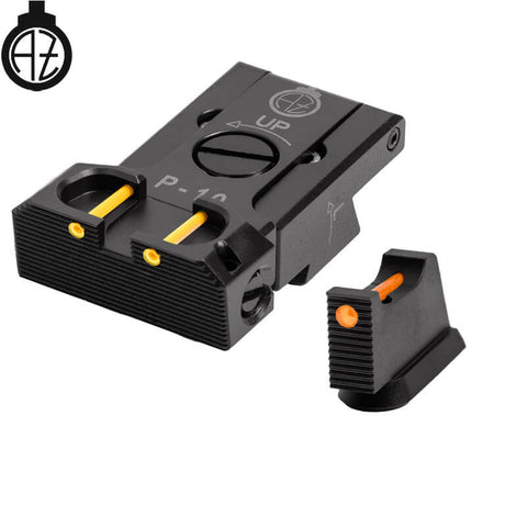 CZ P-10 miras ajustáveis com fibra ótica | tipo B