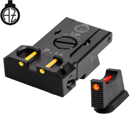 CZ P-10 miras ajustáveis com fibra ótica | tipo B