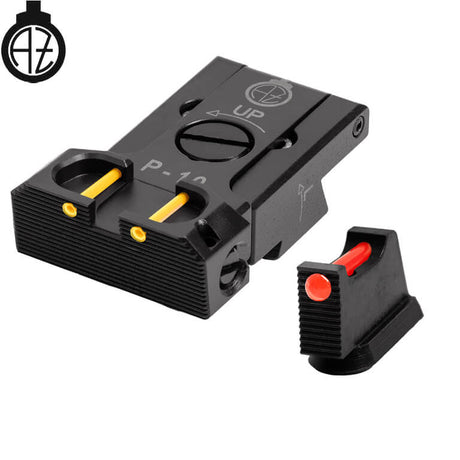 CZ P-10 miras ajustáveis com fibra ótica | tipo B