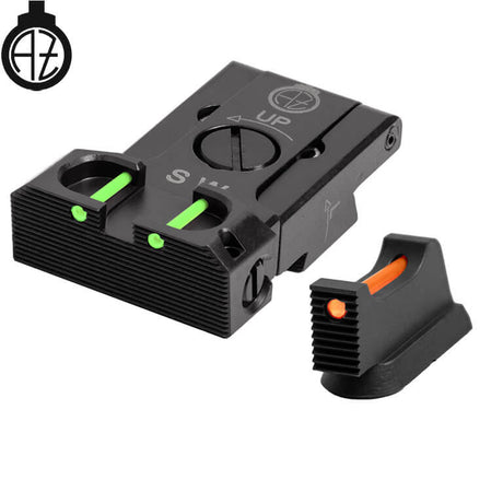 CZ Shadow 2, CZ 75 SP-01 Shadow miras ajustáveis com fibra ótica | type B