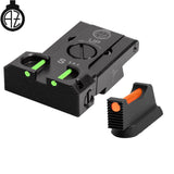 CZ Shadow 2, CZ 75 SP-01 Shadow miras ajustáveis com fibra ótica | type B