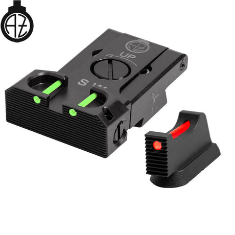 CZ Shadow 2, CZ 75 SP-01 Shadow miras ajustáveis com fibra ótica | type B