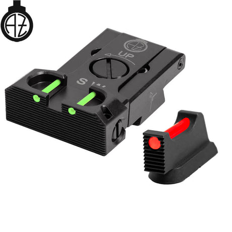 CZ Shadow 2, CZ 75 SP-01 Shadow miras ajustáveis com fibra ótica | type B