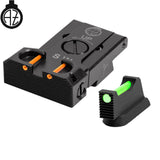CZ Shadow 2, CZ 75 SP-01 Shadow miras ajustáveis com fibra ótica | type B