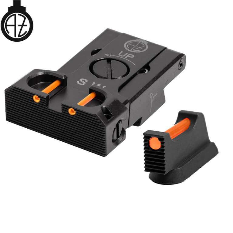 CZ Shadow 2, CZ 75 SP-01 Shadow miras ajustáveis com fibra ótica | type B