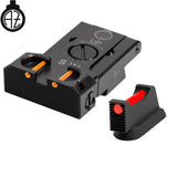 CZ Shadow 2, CZ 75 SP-01 Shadow miras ajustáveis com fibra ótica | type B