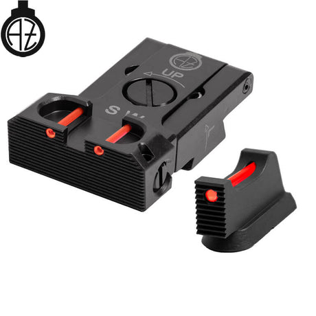 CZ Shadow 2, CZ 75 SP-01 Shadow miras ajustáveis com fibra ótica | type B