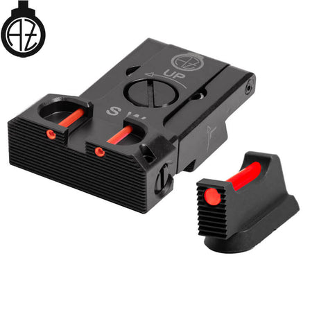 CZ Shadow 2, CZ 75 SP-01 Shadow miras ajustáveis com fibra ótica | type B