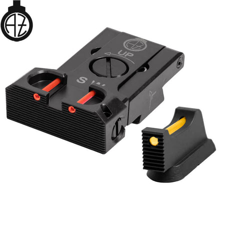 CZ Shadow 2, CZ 75 SP-01 Shadow miras ajustáveis com fibra ótica | type B