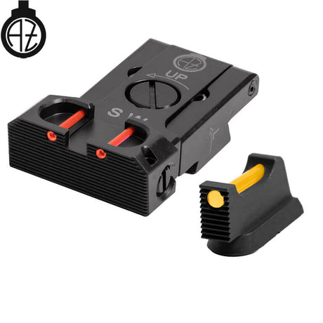 CZ Shadow 2, CZ 75 SP-01 Shadow miras ajustáveis com fibra ótica | type B