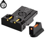 CZ Shadow 2, CZ 75 SP-01 Shadow miras ajustáveis com fibra ótica | type B