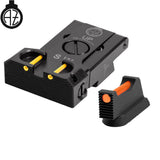 CZ Shadow 2, CZ 75 SP-01 Shadow miras ajustáveis com fibra ótica | type B