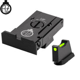 CZ 75B, CZ P-01, CZ 75 SP-01 miras ajustáveis com fibra ótica | tipo A