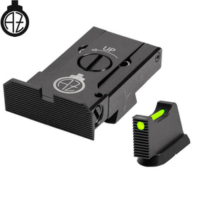 CZ 75B, CZ P-01, CZ 75 SP-01 miras ajustáveis com fibra ótica | tipo A