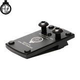 CZ 75 [75B 75 SP-01 P-01] montagem para mira de ponto vermelho | Shield RMSc footprint