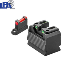 CZ P-10 Optics Ready miras semi-ajustáveis | com fibra ótica