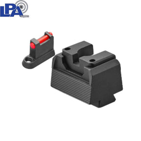 CZ P-10 Optics Ready miras semi-ajustáveis | com fibra ótica