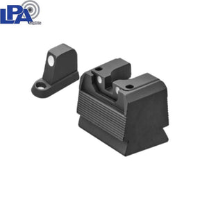 CZ P-10 Optics Ready miras semi-ajustáveis | com pontos brancos