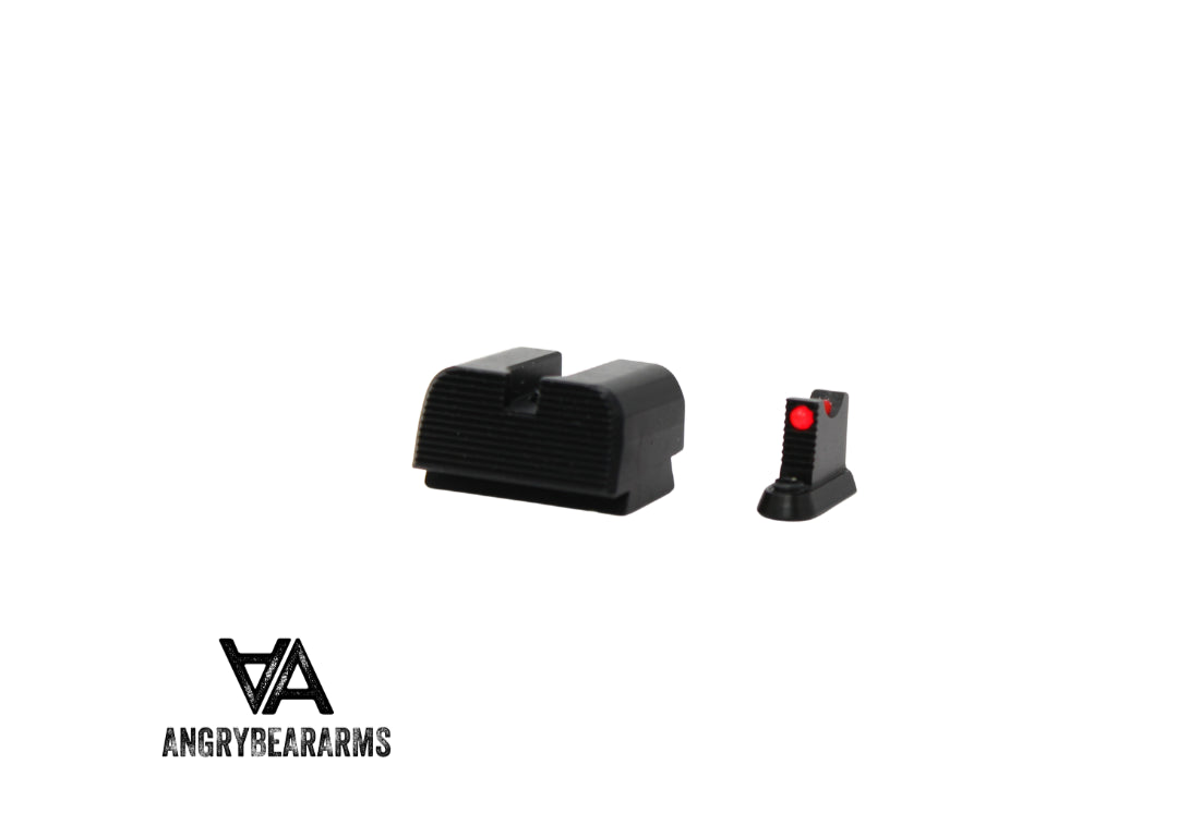 CZ P-10 Optics Ready miras altas | com fibra ótica