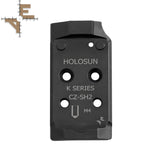 CZ Shadow 2 placa adaptadora | Holosun K-series footprint