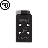 CZ Shadow 2 placa adaptadora | Shield RMSc & Holosun K-series footprint