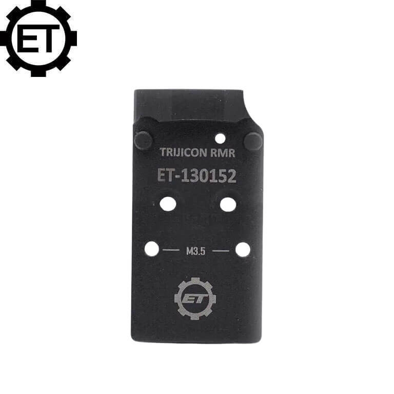 CZ Shadow 2 placa adaptadora Optics Ready | Trijicon RMR footprint