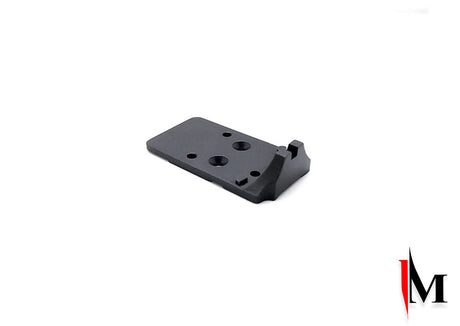 Placa Optics Ready para CZ Shadow 2 com alça de mira traseira integrada avançada | footprint Trijicon RMR