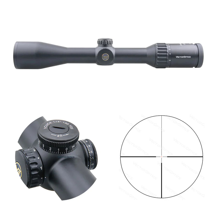 Vector Optics Continental 1.5-9x42 SFP mira telescópica 