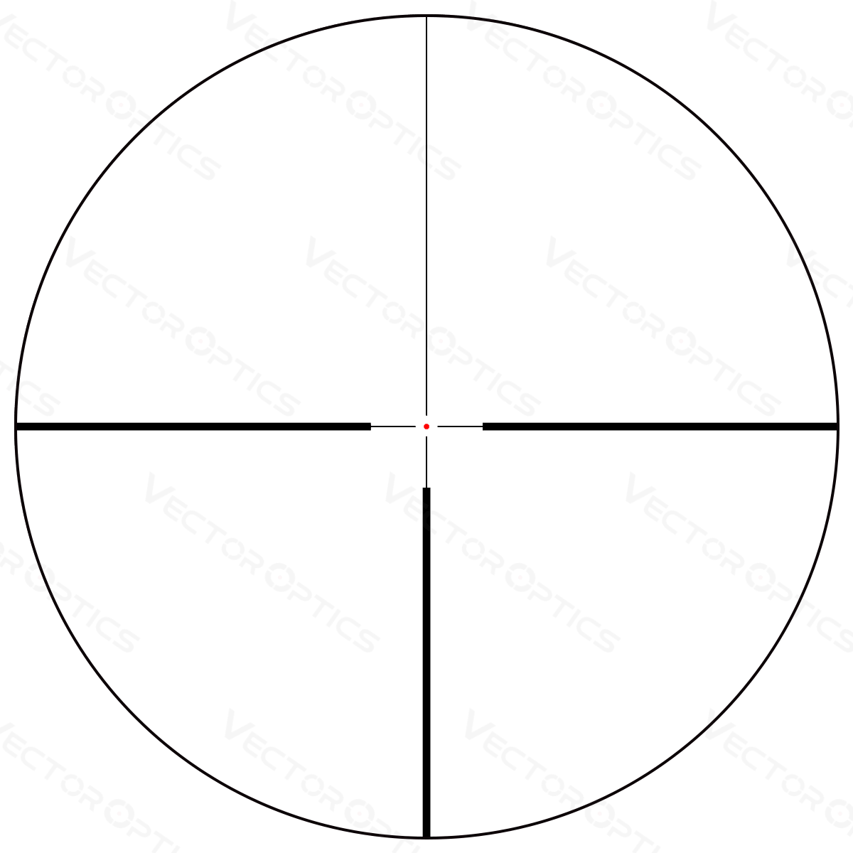 Vector Optics Continental 1.5-9x42 SFP mira telescópica 