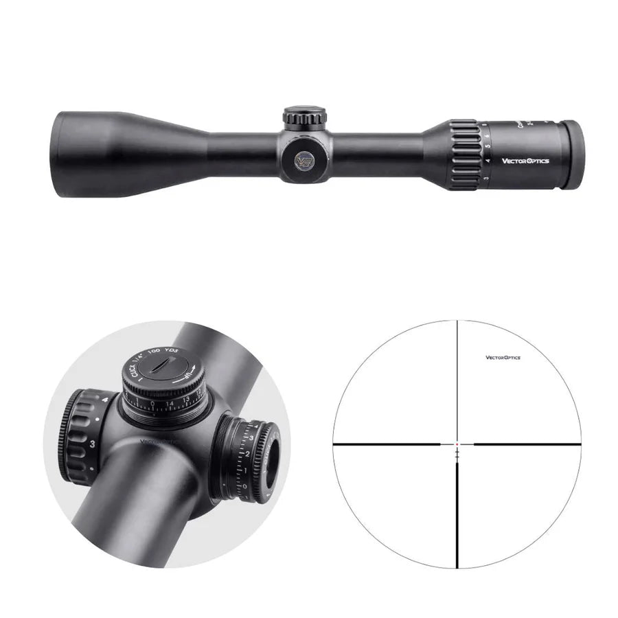 Vector Optics Continental 2-12x50 SFP mira telescópica 