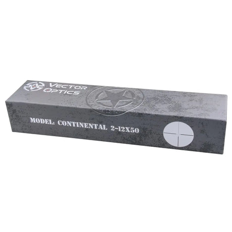 Vector Optics Continental 2-12x50 SFP luneta para carabina