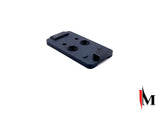 Dan Wesson DWX placa adaptadora | Shield RMSc & Holosun K-series footprint