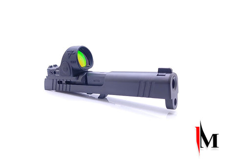 Dan Wesson DWX placa adaptadora with integrated alça de mira | Trijicon RMR footprint